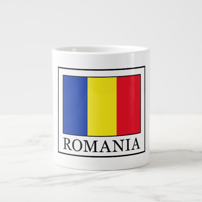 Romania Large Coffee Mug (Front)