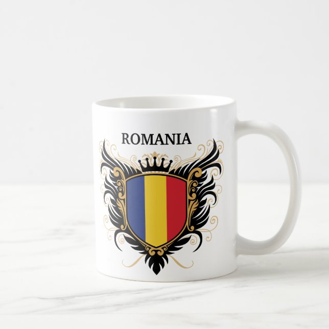 Romania [personalise] coffee mug (Right)