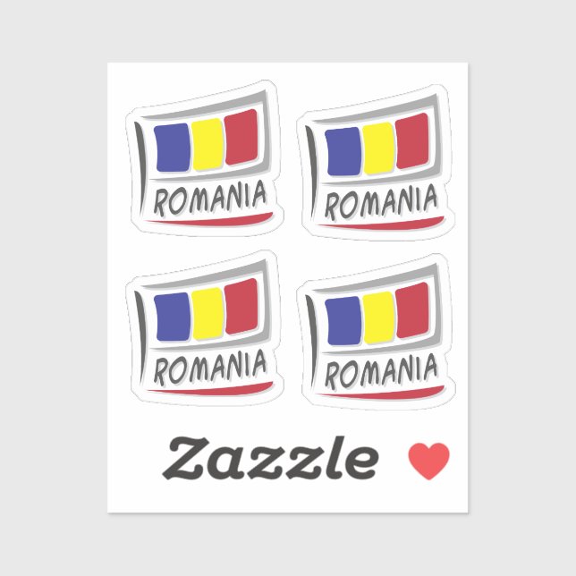 Romania  Pride X Flag (Sheet)