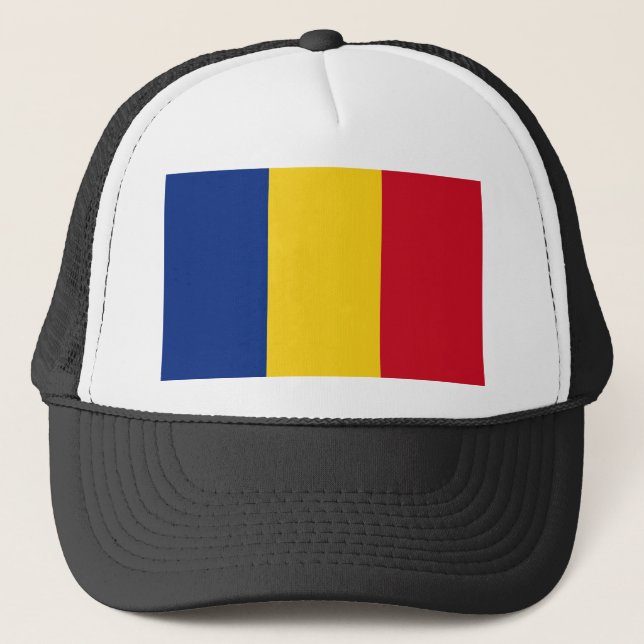România - Romania Flag Trucker Hat (Front)