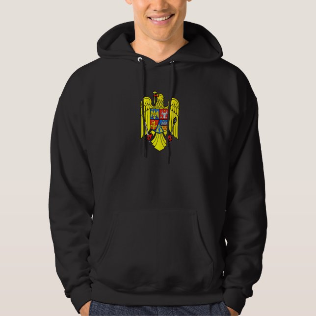 Romania Romanian Eagle Hoodie (Front)