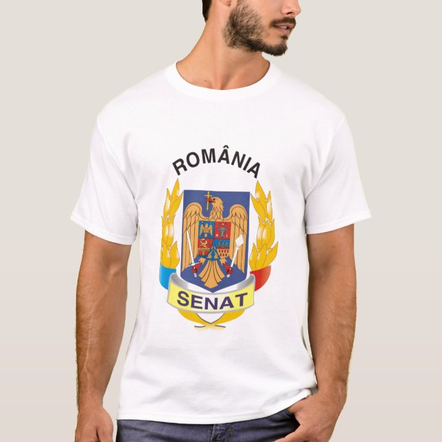 Romania Senat T-Shirt (Front)