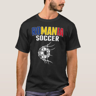 Romania Soccer Fans Jersey Support Romanian Footba T-Shirt