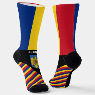Romania Socks, Romanian flag colours / sports Socks
