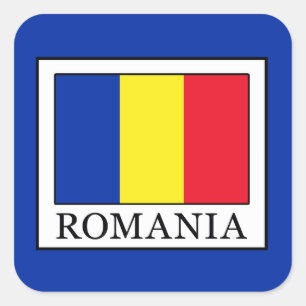 Romania Square Sticker
