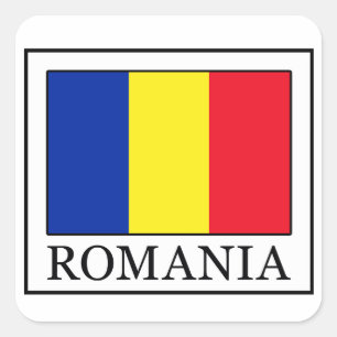 Romania Square Sticker
