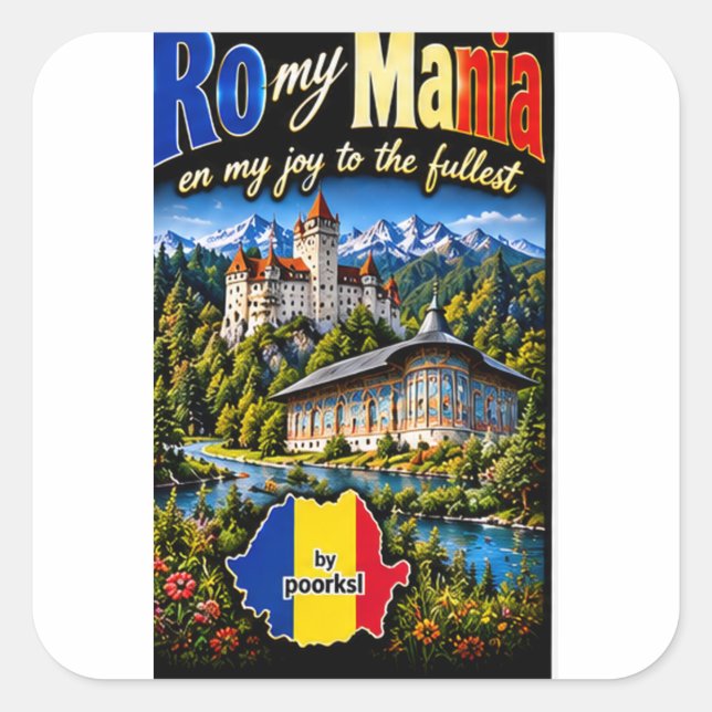 Romania Sticker (Front)
