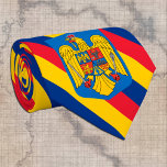 Romania Ties, fashion Romanian Flag business Tie<br><div class="desc">Neck Tie: Patriotic Romanian Flag fashion stripes with Coat of Arms & Romania business design - love my country,  office wear,  travel,  national patriots / sports fans</div>