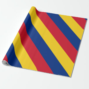 Romania Wrapping Paper