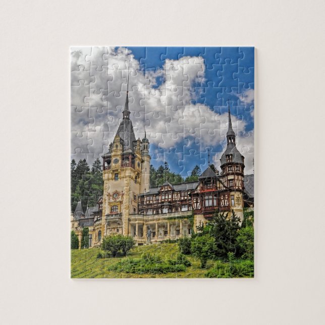 Romanian Castle Jigsaw Puzzle (Vertical)