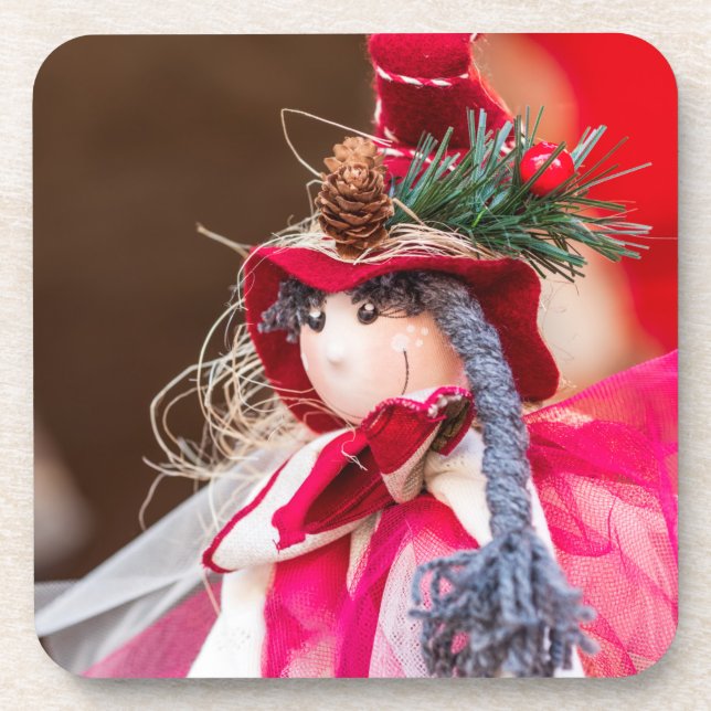 Romanian Christmas Coaster (Front)