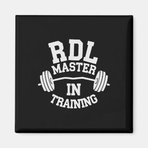 Romanian Deadlift Bodybuilding Fitness Workout Gym Magnet