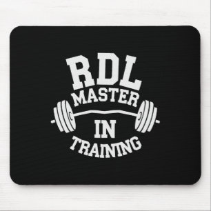 Romanian Deadlift Bodybuilding Fitness Workout Gym Mouse Pad