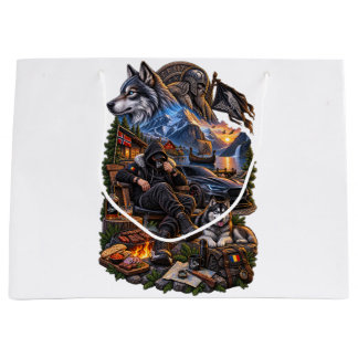 romanian design large gift bag