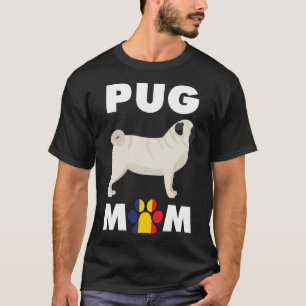 Romanian Dog Pug Mum Essential 1007 T-Shirt