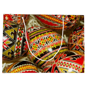 Romanian Easter Eggs Large Gift Bag