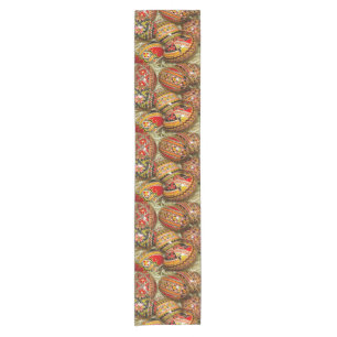 Romanian Easter Eggs Short Table Runner