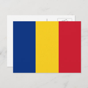 Romanian Flag, Flag of Romania Postcard