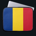 Romanian Flag Laptop Sleeve<br><div class="desc">Add a touch of Romanian pride to your tech accessories with our exclusive laptop sleeve featuring the flag of Romania! Crafted with meticulous attention to detail, this laptop sleeve is more than just a protective cover; it’s a celebration of Romania’s heritage and cultural pride. The vibrant design prominently displays the...</div>