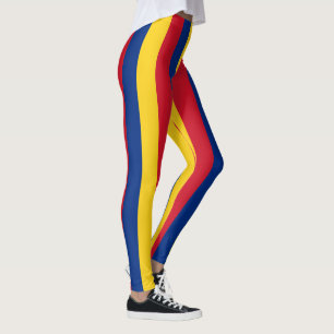 Romanian flag leggings