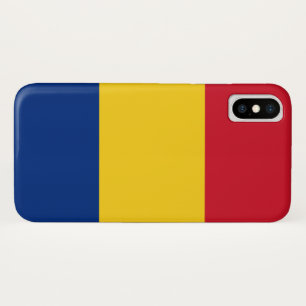 Romanian Flag (Romania) iPhone X Case