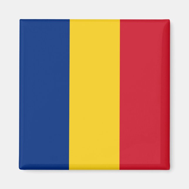 Romanian Flag (Romania) Magnet (Front)