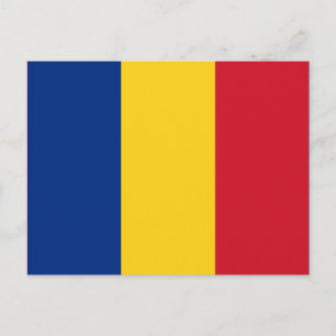 Romanian Flag (Romania) Postcard