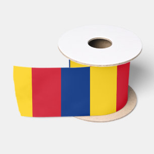 Romanian Flag (Romania) Satin Ribbon