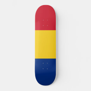 Romanian Flag (Romania) Skateboard