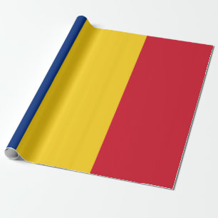 Romanian Flag (Romania) Wrapping Paper