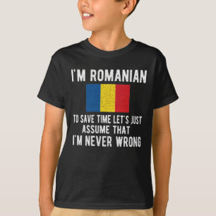 Romanian Heritage Romania Roots Romanian Flag T-Shirt