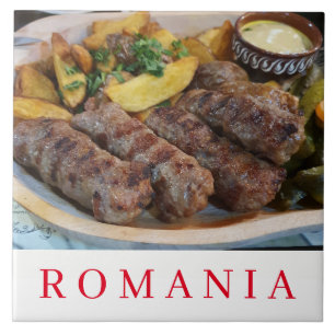 Romanian Mici up close ceramic tile