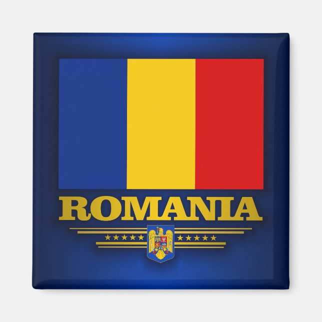 Romanian Pride Magnet (Front)