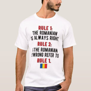 Romanian Roots Romania Flag Romanian Heritage T-Shirt