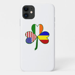 Romanian Shamrock iPhone 11 Case