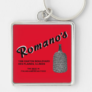 Romano's Restaurant, Des Plaines, IL Key Ring