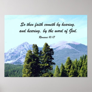 Romans 10:17 poster