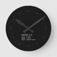 Romans 12:2 New Mind Life Creation Minimalist