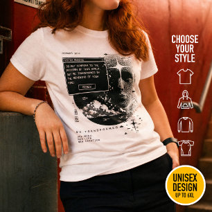 Romans 12:2 Renew Your Mind System Message Alert T-Shirt