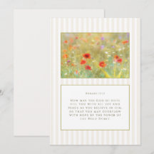 Romans 15:13 Christian Aesthetic Floral