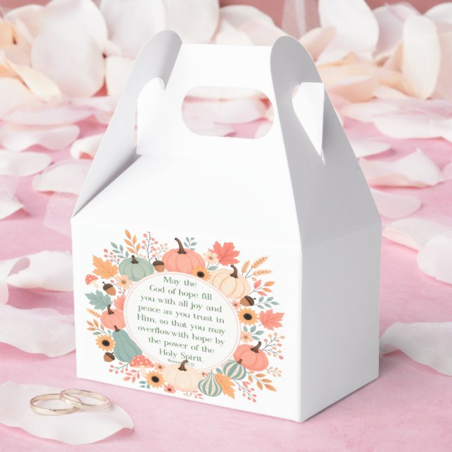 Romans 15:13 Fall  Favour Box (Wedding)