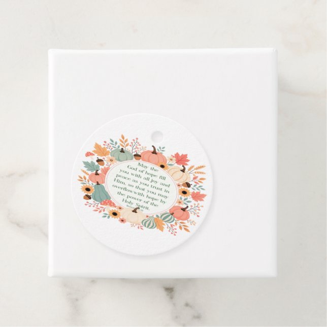 Romans 15:13 Fall  Favour Tags (In Situ)