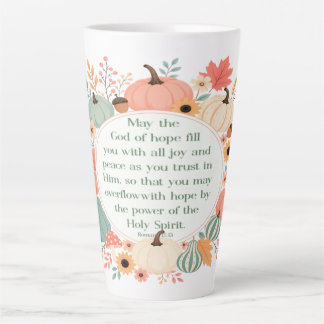 Romans 15:13 Fall  Latte Mug