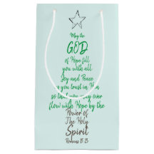 Romans 15:13 God Hope Joy & Peace Christmas Card