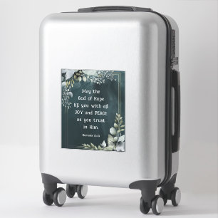 Romans 15:13 God of Hope Bible Verse Vinyl