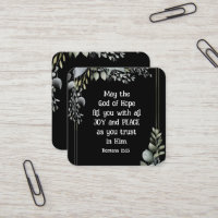 Romans 15:13 God of Hope Christian Bible Verse