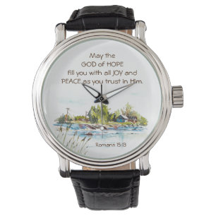 Romans 15:13 God of Hope Christian Bible Verse  Watch