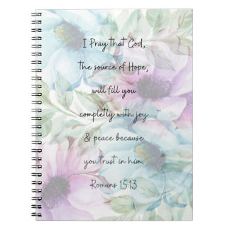 Romans 15:13 Notebook