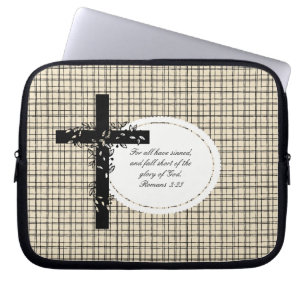 Romans 3:23 Laptop or Netbook Carrier Sleeve
