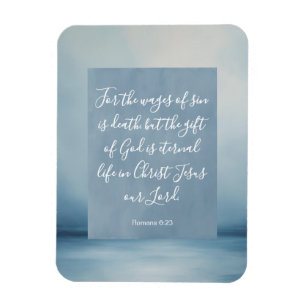 Romans 6:23 Customisable Bible Verse Magnet
